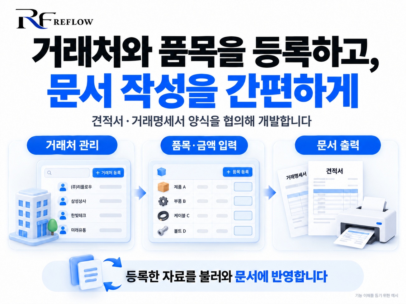 견적서·발주 관리 상세 설명 1